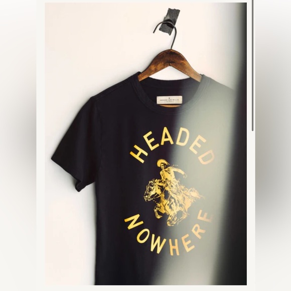 NWT Imogene + Willie the “Headed Nowhere” 100% cotton western art tee - small - Picture 7 of 14